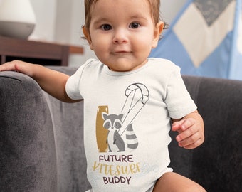 Kitesurf Baby Body "Future kitesurf buddy" - Kitesurfing gift baby
