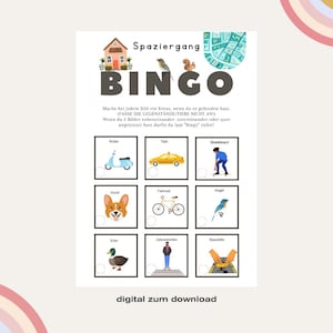Bingo a piedi per bambini | Bingo all&#39;aperto, gioco cittadino e di scoperta | Bingo all&#39;aperto, Bingo in città, Gioco educativo, Gita in famiglia | Scaricamento