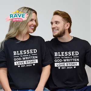 Christian couple shirt | Matching couples outfits | His and hers tshirts | Christian couple gifts | Unisex faith | Bible study gifts apparel