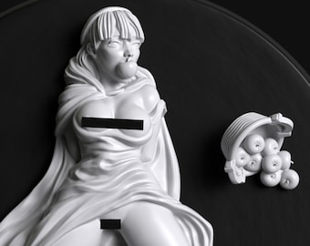 Subserie 08a - Caperucita Roja con manzana atada de Manufaktura Miniatures