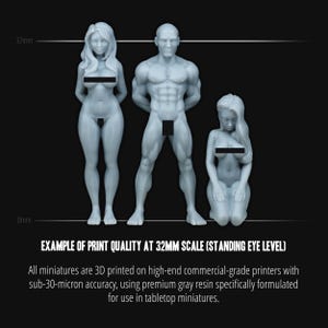 Sub Series 54 - Prisoner Girl Tied To Cross by Manufaktura Miniatures image 5