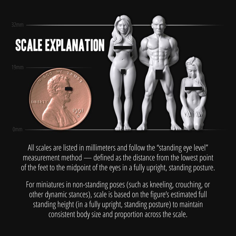 Sub Series 54 - Prisoner Girl Tied To Cross by Manufaktura Miniatures image 3