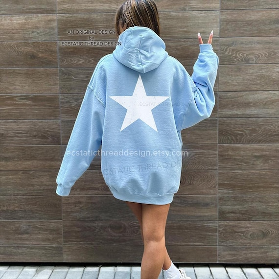 トップス Bristol ALL OVER STAR SWEAT HOODIE All Over Star Print pullover hoodie – Carlyz Craze
