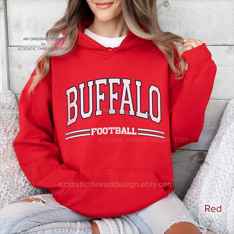 Buffalo Football Hooded Sweatshirt