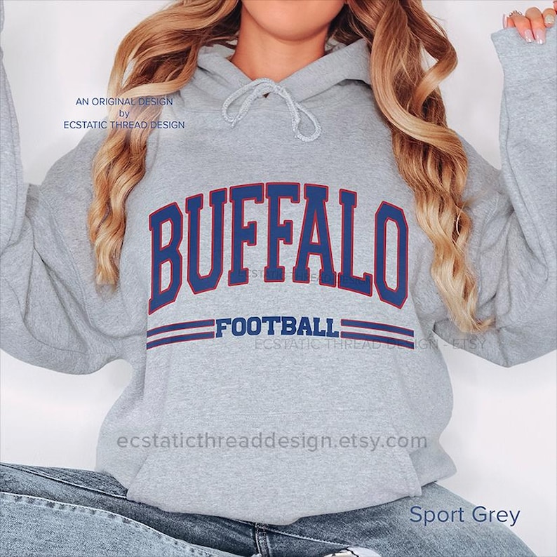 Trendy Buffalo Football Hoodies