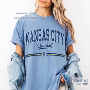 Kansas City Baseball Shirt Women