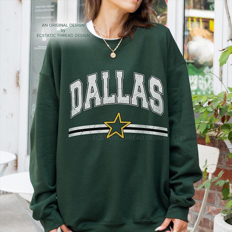 Sweatshirt Long Sleeve Dallas Cowboy Shirts Dallas Sweatshirt