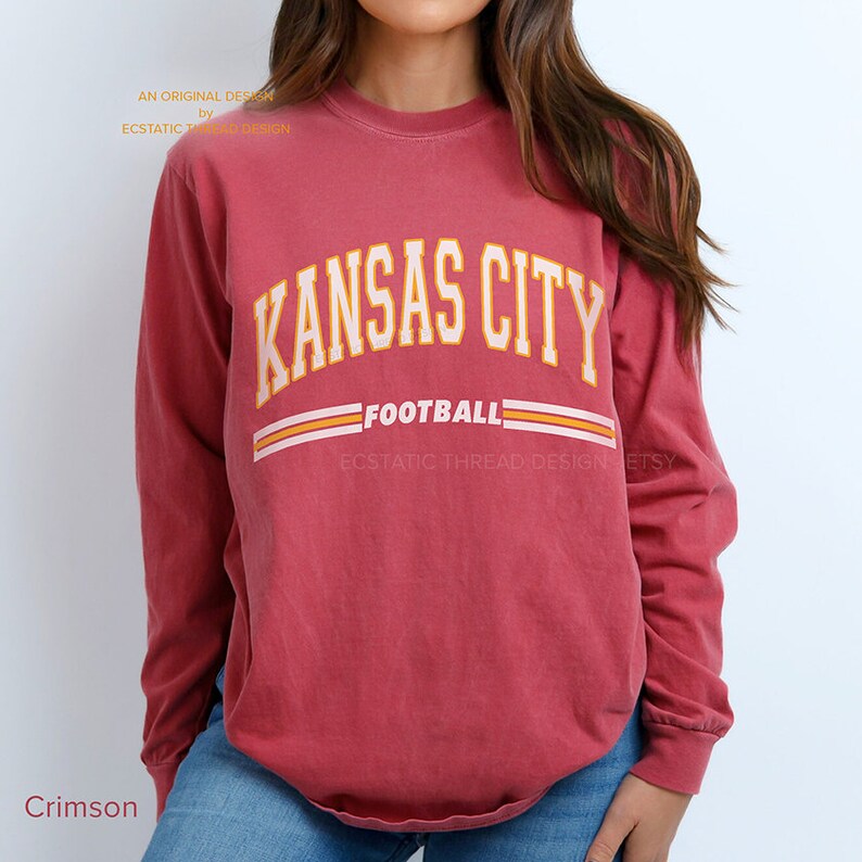 Kansas City Football Long Sleeve Shirt