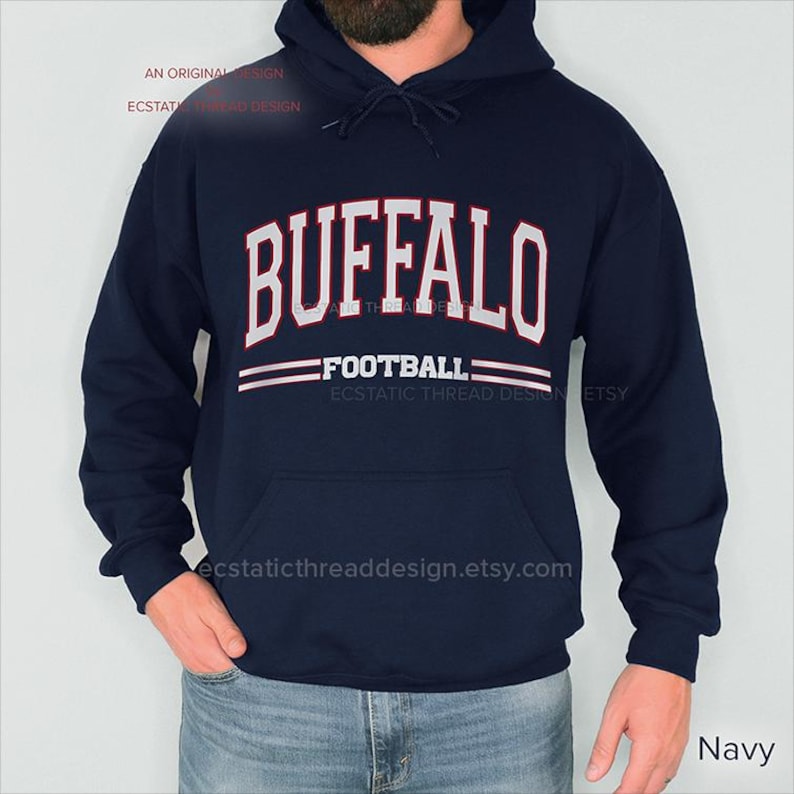 Buffalo Football Crewneck Sweatshirt Men