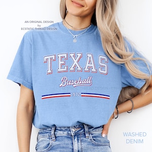 Texas Baseball Women Shirts
