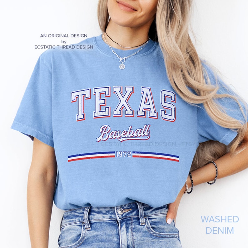Texas Baseball Women Shirts