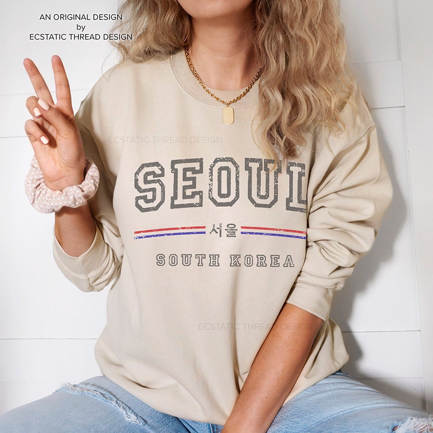 Womens Korean Long Sleeve Tee - Etsy