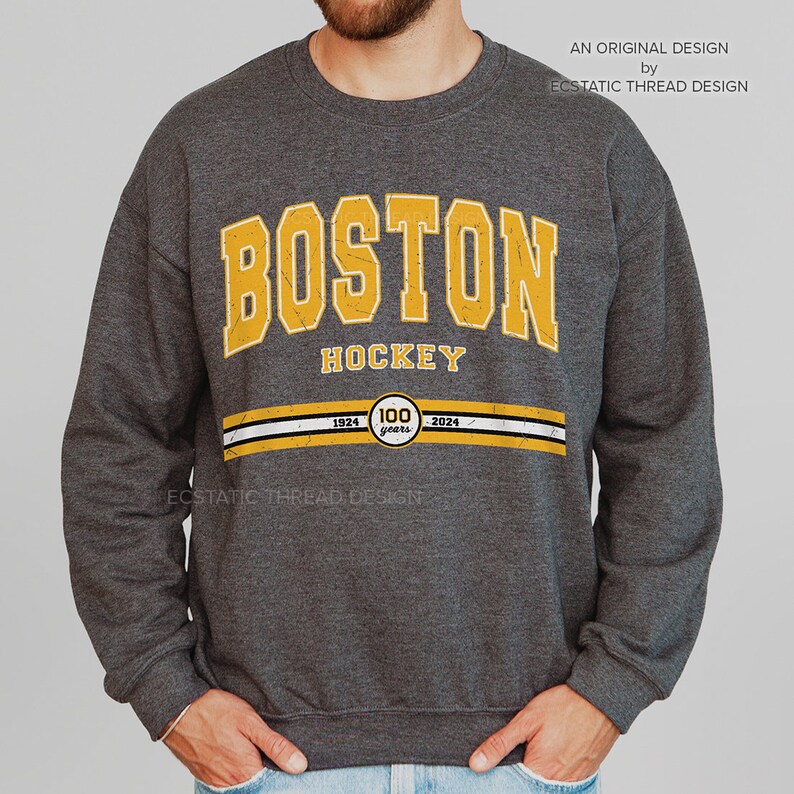 Boston Hockey Sweatshirt for Men