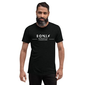 Eonix Short Sleeve T-Shirt Pre Shrunk T-Shirt Gym Shirt Streetwear Tee Regular Fit Vintage T-Shirt