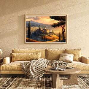 Tuscan Landscape Artwork for Your Home or Office