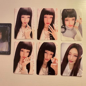 Cartões de fotos oficiais do IVE Switch Leeseo