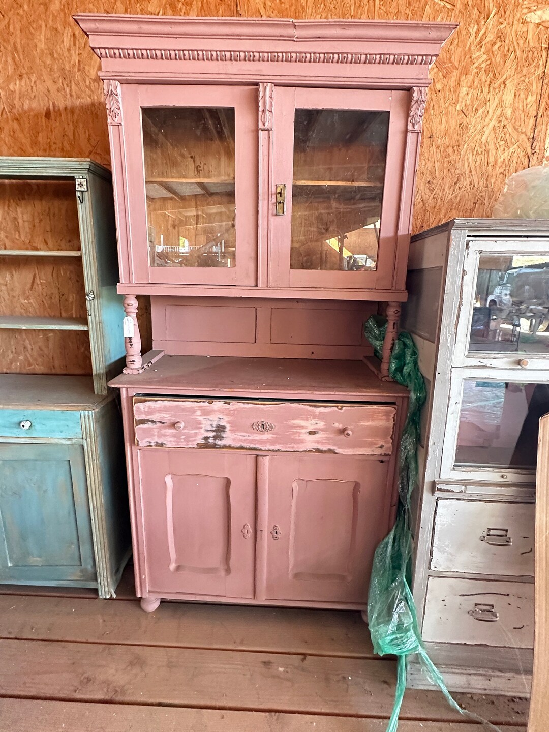 European Kitchen Hutch Farmhouse Kitchen Wood Hitch Etsy