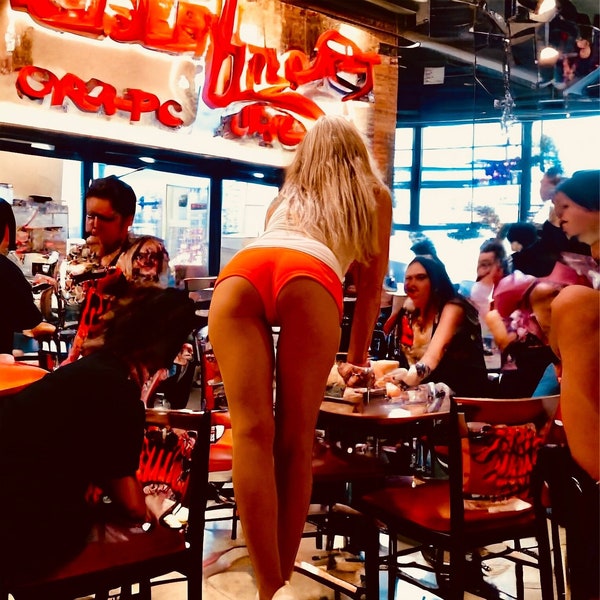 Hot Hooters Girl (Set Of 5 HD Images Available For Instant Digital Download)