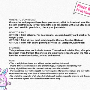 Set of 4 Princess Princesses Kids Bathroom Bedtime Daily Chores Routine ...