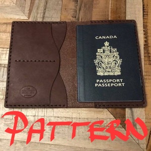 Modelo) Carteira de passaporte, Padrão de capa de passaporte, Carteira de passaporte pdf