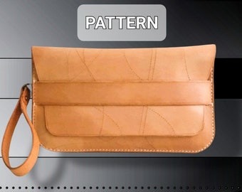Bag Template Pattern, Bag pdf, Woman Bag, Leather Products