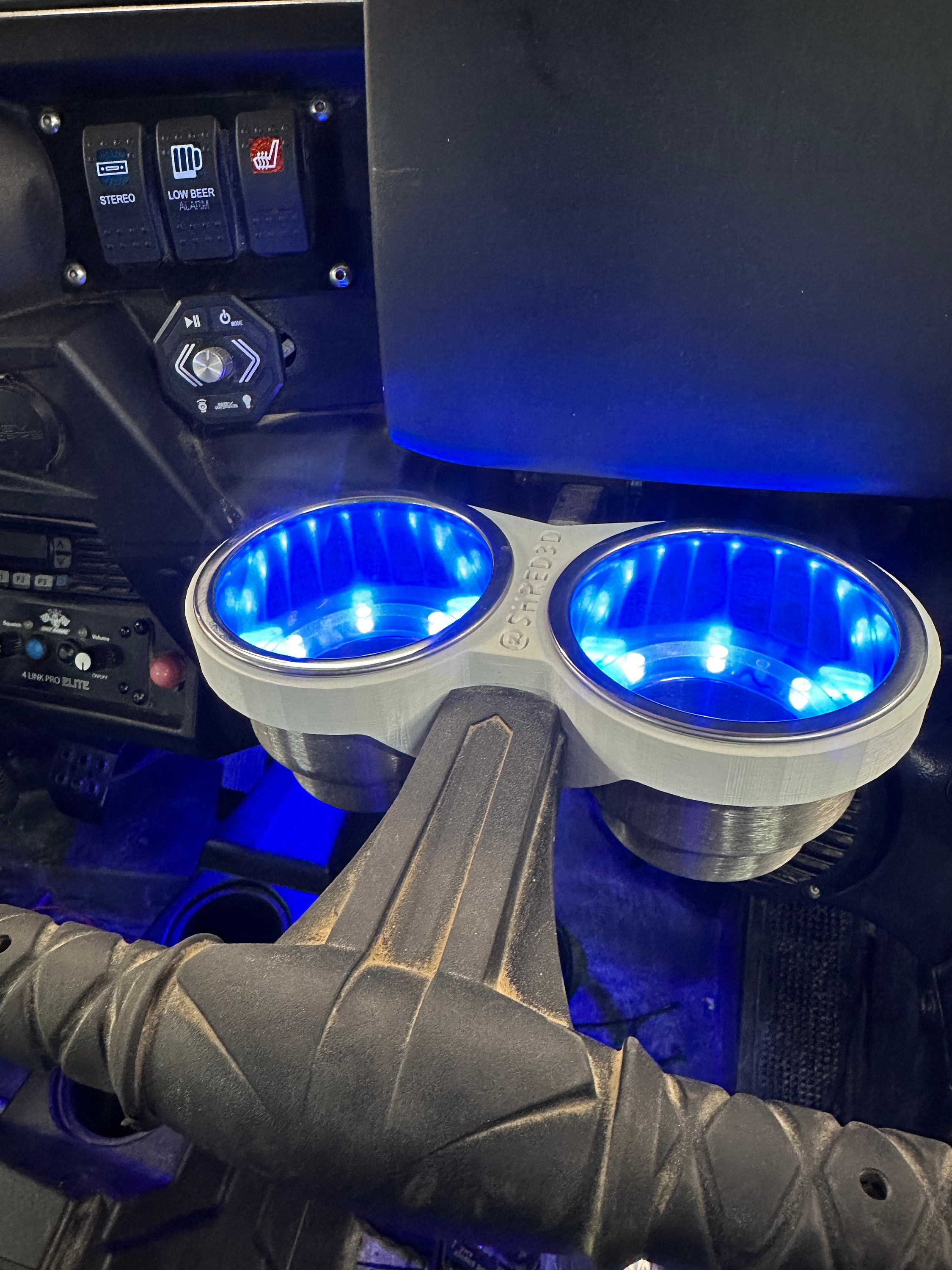 Honda Talon / Kawasaki Teryx LED Cup Holder Can Holder Etsy