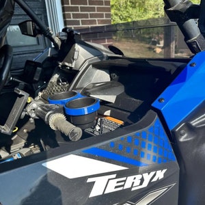 Honda Talon & Kawasaki Teryx Grab Handle cup holders, KRX, UTV, SXS