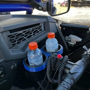 Polaris RZR cup holder, grab handle, 3d printed, sxs, utv, polaris, drink holder