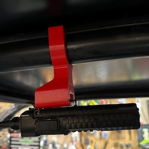 Hand Held Rugged / Baofeng Radio Hanger mount, press fit onto SXS, UTV, jeep cage