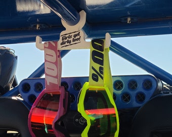 SXS, UTV, Headset / Goggle Hangers, RZR, CanAm, Talon, Teryx, Ranger, Off-road, 3D print
