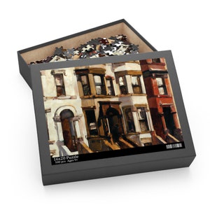 Art Jigsaw Puzzle, High Life 2 Puzzle, Family Jigsaw Puzzle for Adults, African American Puzzle, Unique Puzzle Art Gift, 120, 252, 500 Pc