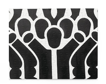 Hands Up, Black Art, Jigsaw Puzzle | Afrocentric, African American, Christian, Hobby Gift | 120, 252, 500 Pcs