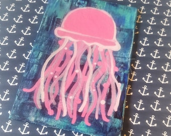 Pink Jellyfish - Original Art