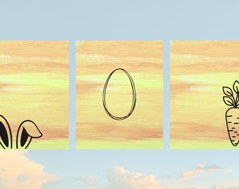 SPRING! - Set of 3 Prints, INSTANT DOWNLOAD