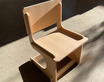 Plywood Dining Chair CNC cut file