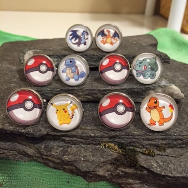 Gamer Cufflinks, any photo, Cufflinks and Lapel Pin Set, Cufflinks and Tie Clip Set, Video Game Cufflinks, Wedding Party gifts