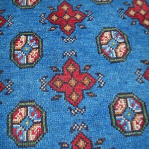 Alfombra azul de 2,1 x 3 m, hecha a mano, afgana, Mori Gul, tribal turcomana anudada a mano, de lana oriental, de gran tamaño, de lujo. imagen 8