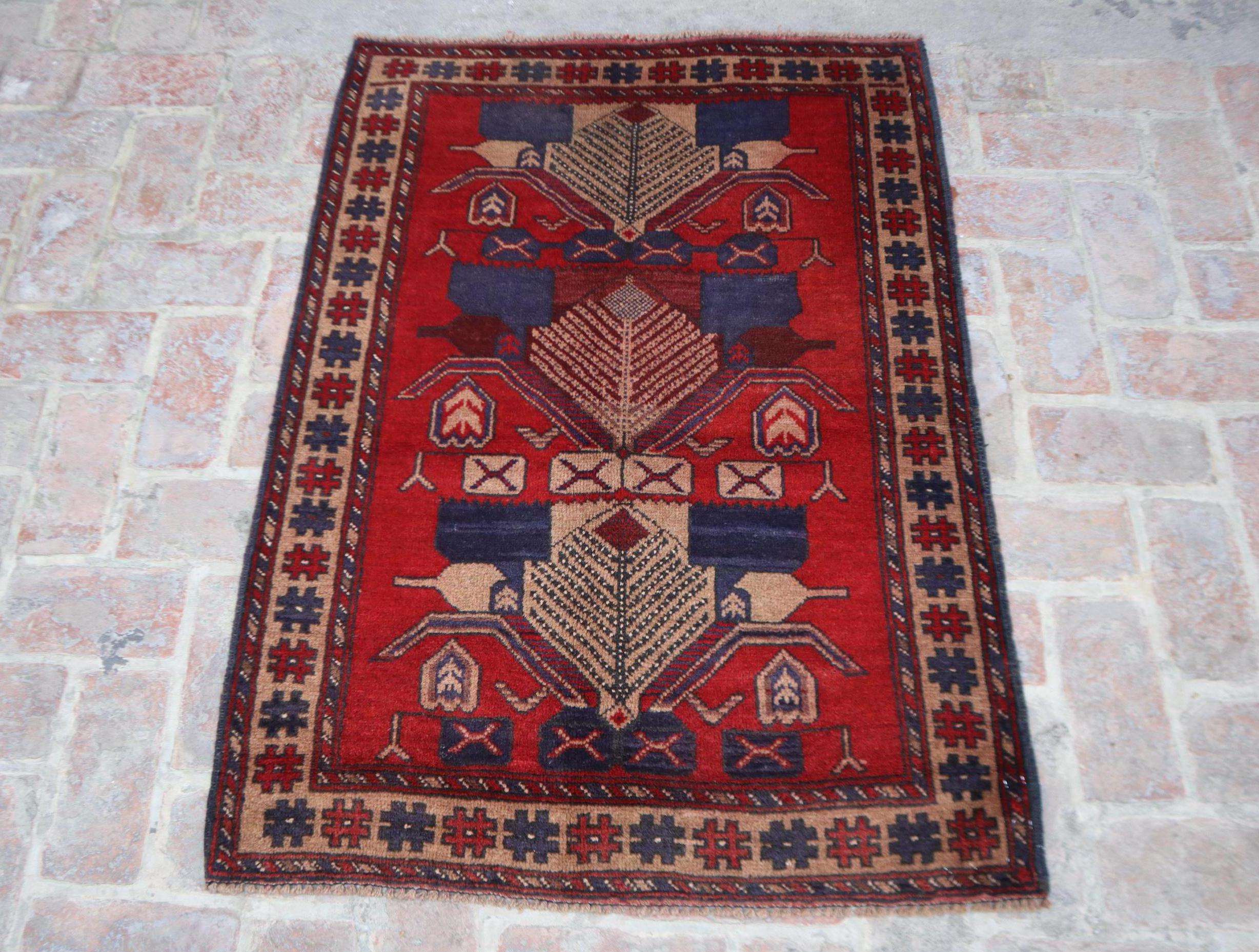 Turkmen small rug 【公式通販】