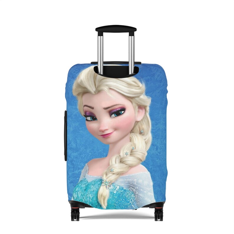 Frozen Elsa Luggage Cover Etsy