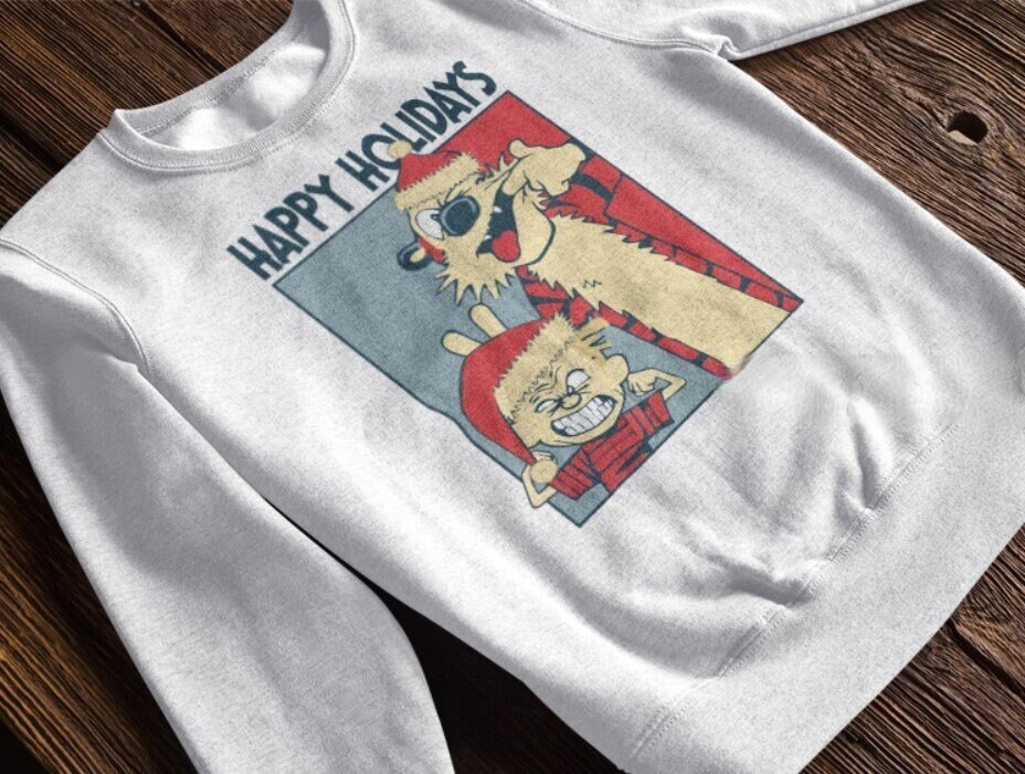 Comic book christmas sweaters best sale