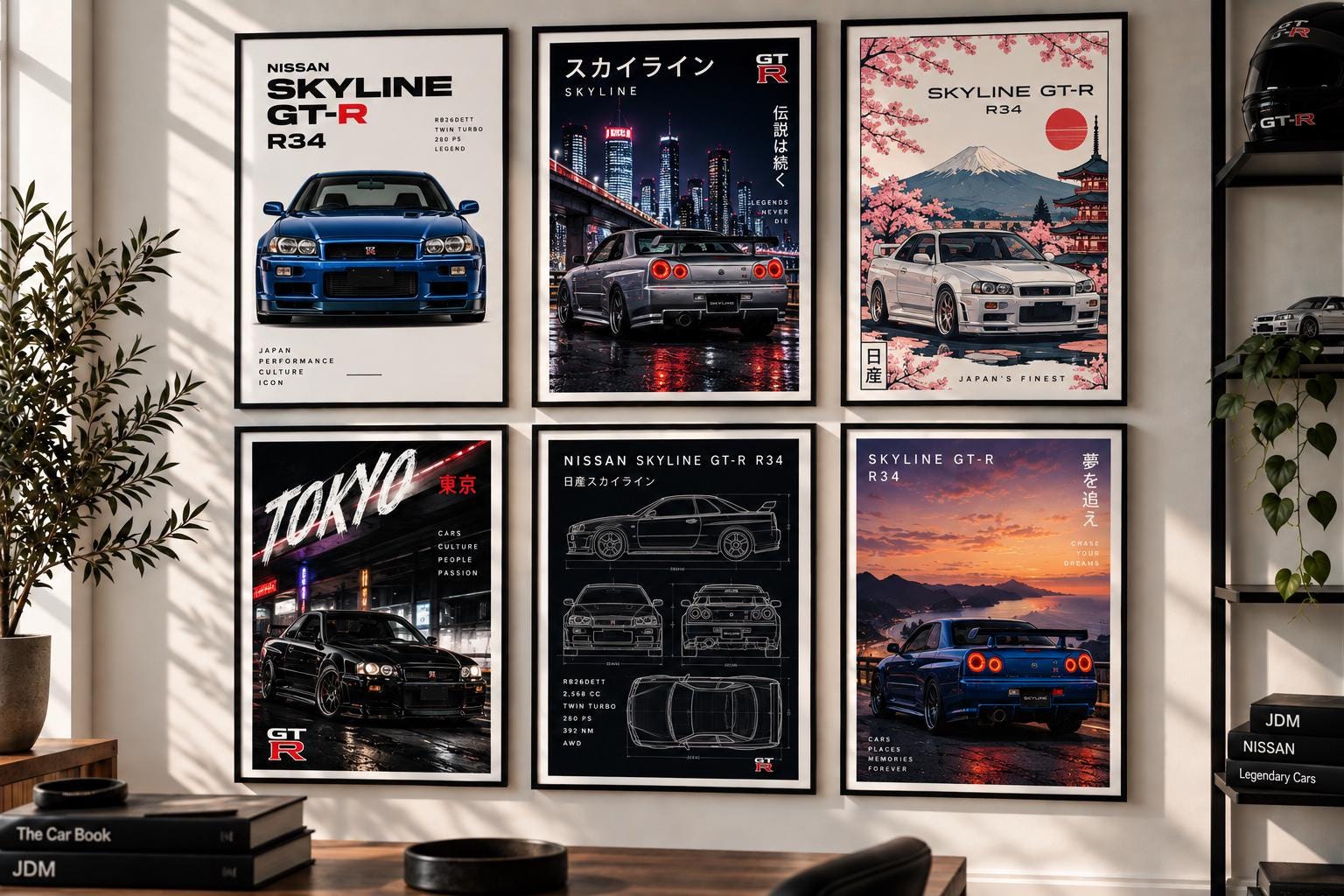 R34ポスター - Etsy 日本