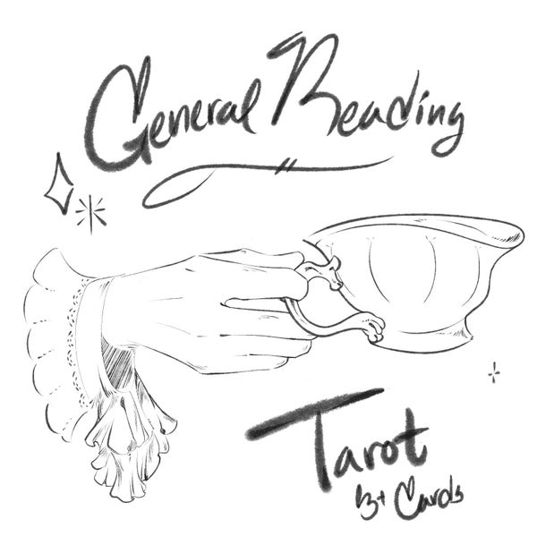 General Tarot Reading 3+ Cards - Please Read Desc.