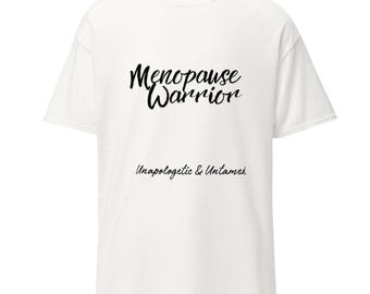 更年期Tシャツ、おもしろ更年期Tシャツ、彼女への更年期ギフト