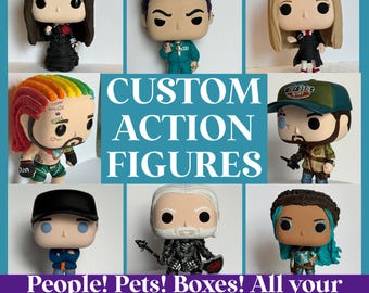 Custom Action Figures – Hand Painted, Personalized Gift