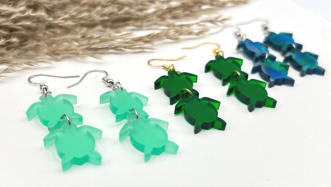 CJQRL Meeresschildkröte Charms - 10-teiliges Set Für Selbstgemachten Schmuck