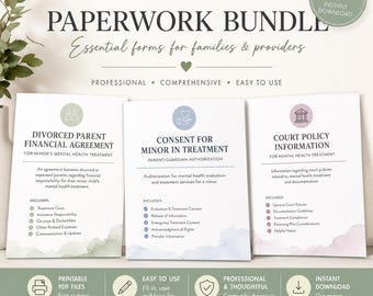 Mental Health Court Policy Bundle for Divorced Families
