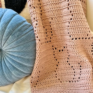 Crochet Cat Baby Blanket