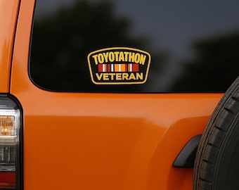 Naklejka weterana Toyotathon