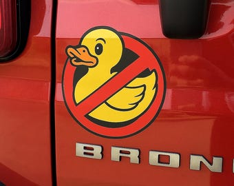 Ducks Limited – naklejka na jeepa bez kaczki