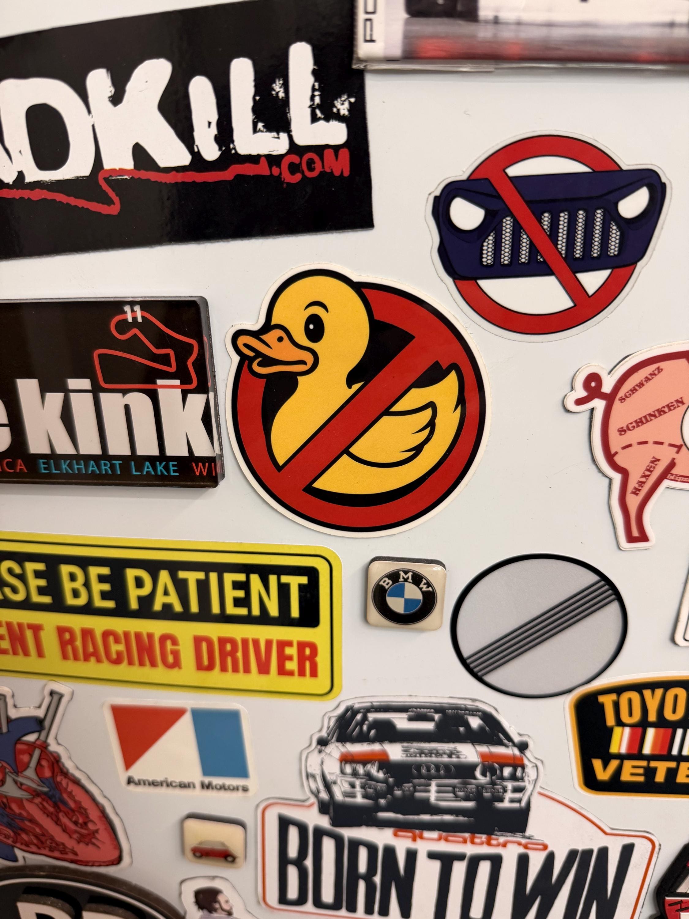 Ducks Limited - No Ducking Jeep Sticker - Etsy